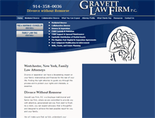 Tablet Screenshot of gravettdivorce.com